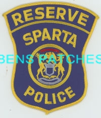 MICHIGAN,SPARTA POLICE RESERVE 1